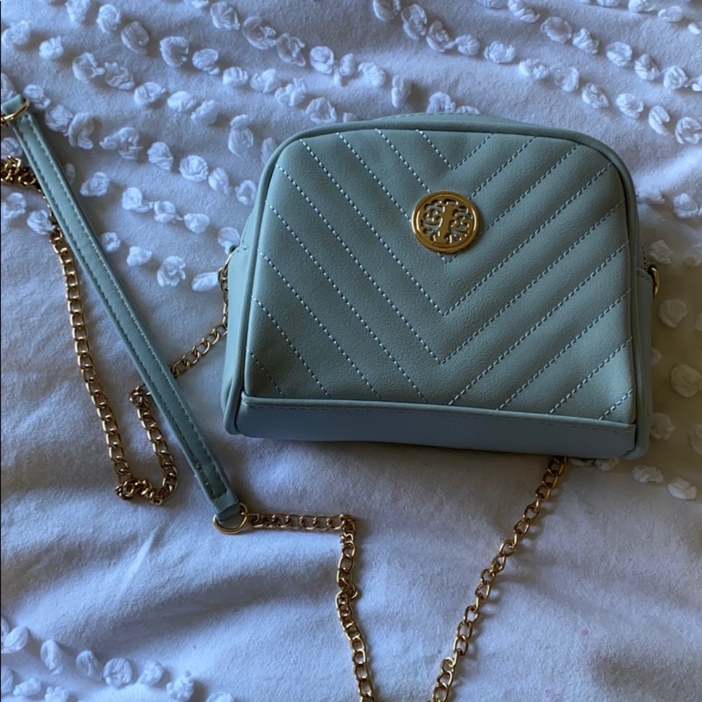 Powder blue crossbody! Classic !